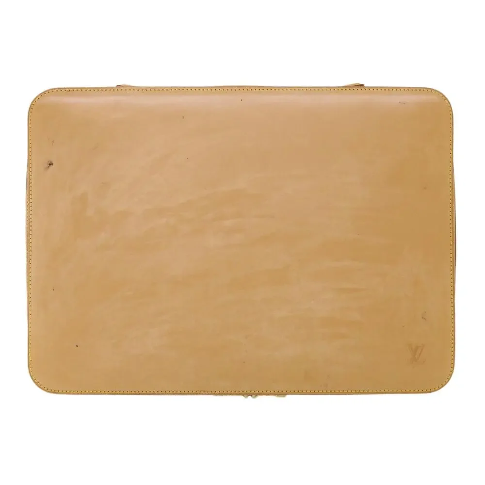 LOUIS VUITTON Valtec Briefcase Nomad Leather Beige M99071